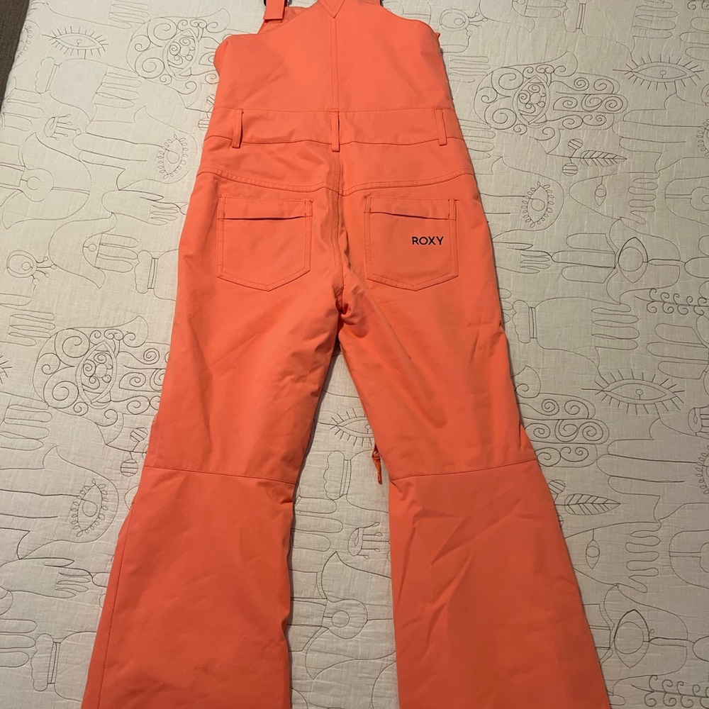 Roxy Orange Kids Overalls